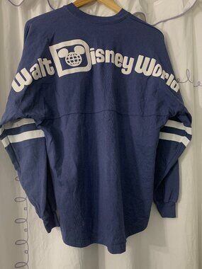 Disney Parks Walt Disney World Moonlight Blue Navy Spirit Jersey Adult Small